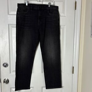 OUTERKNOWN Men's SEA Black Local Straight Fit jeans SIZE 36X30 Organic Cotton
